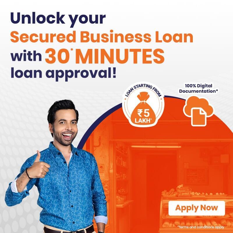 Home Loan or Secured Business Loan